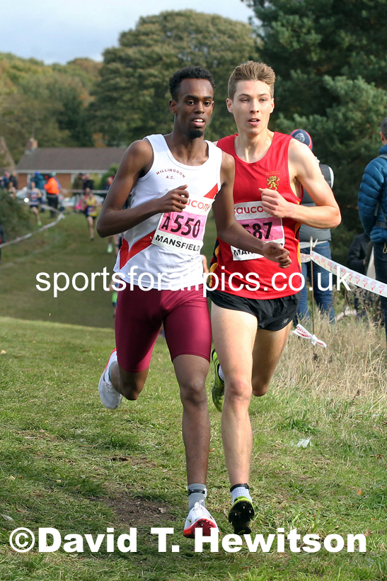 Junior mens 2021 National Cross Country Relays, Berry Hill Park, Mansfield. Photo: David T. Hewitson/Sports for All Pics